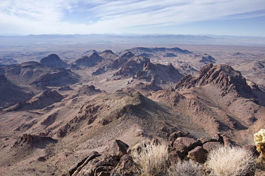 picture of desert peaks