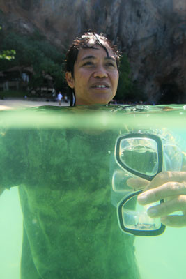 picture underwater in Thailand